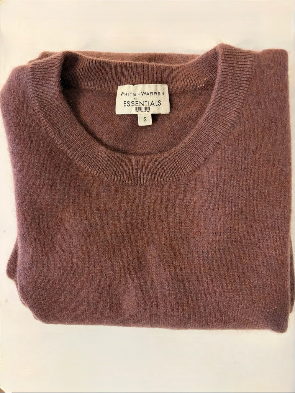 White+Warren 100% Cashmere Sweater Small